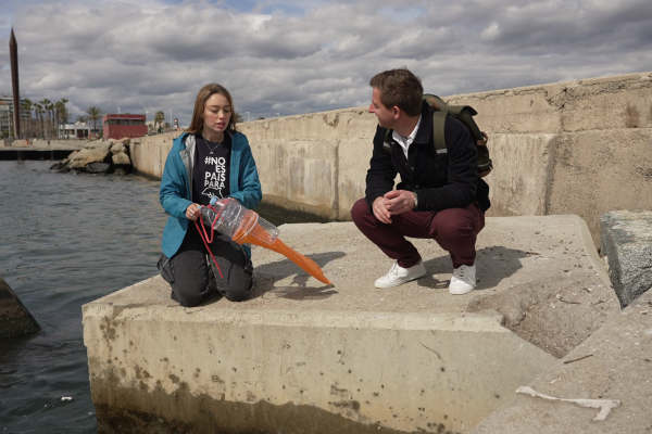 Euronews' Cyril Fourneris meets young activist Olivia Mandle